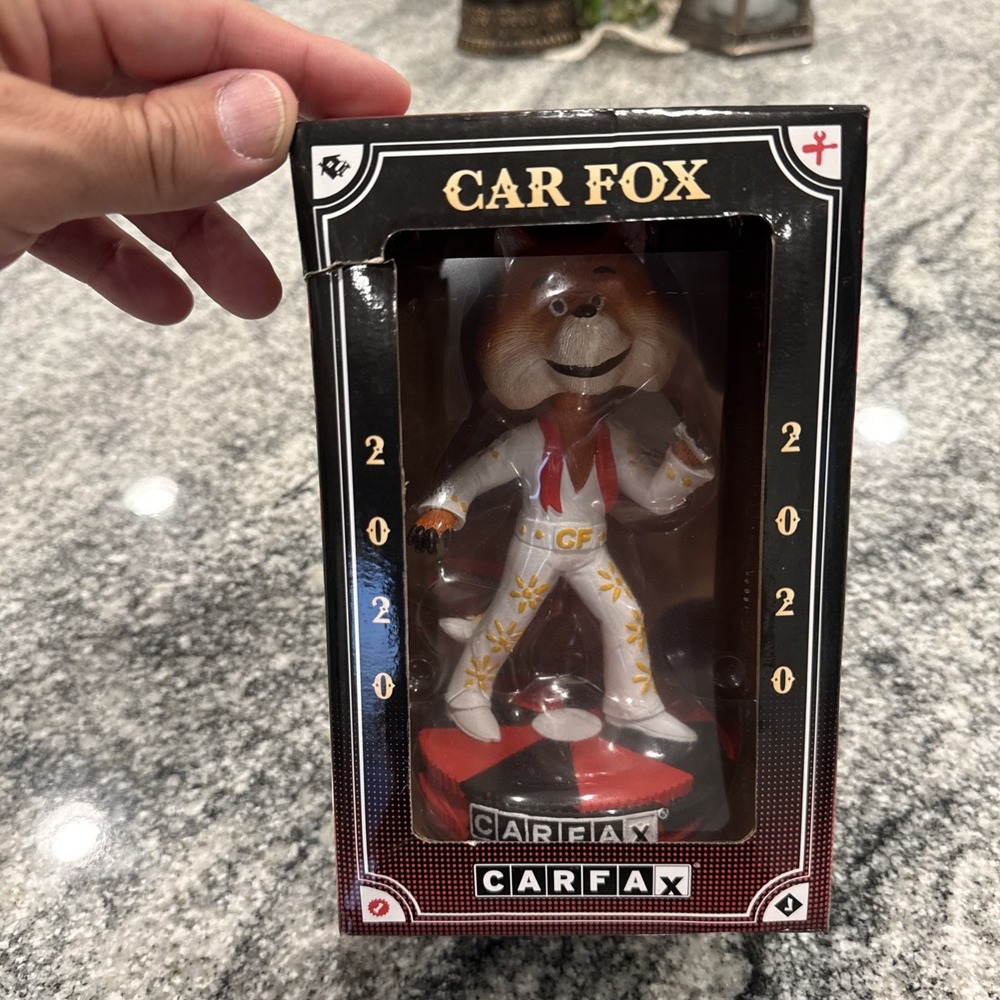 CARFAX CAR FOX BOBBLEHEAD FIGURE 2020 Elvis Viva Las Vegas Bobble Head #29